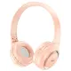 Беспроводные наушники Bluetooth Hoco W41 Pink, розовый