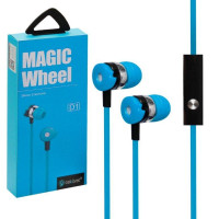 Проводные вакуумные наушники Celebrat D1 Синие Проводные вакуумные наушники Celebrat D1 Синие