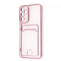 Чехол накладка WAVE Metal Samsung A155 (A15) Розовая