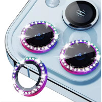 Захисне скло на камеру ArmorStandart AR  iPhone 16 Pro/16 Pro Max Max Бузок (Crystal)