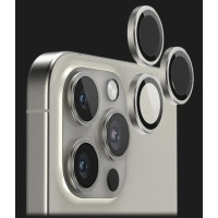 Захисне скло на камеру ArmorStandart AR  iPhone 16 Pro/16 Pro Max Натуральний Титан Захисне скло на камеру ArmorStandart AR  iPhone 16 Pro/16 Pro Max Натуральний Титан