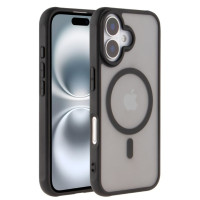 Чехол накладка Anti drop Camera MagSafe iPhone 16e Черная Чехол накладка Anti drop Camera MagSafe iPhone 16e Черная