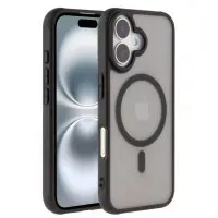 Чехол накладка Anti drop Camera MagSafe iPhone 16e Черная