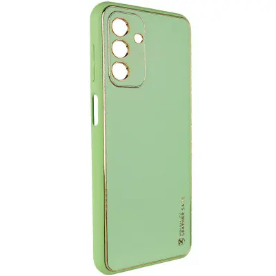 Чехол накладка X-Shield Samsung A346 (A34 5G) Зеленая (Pistachio)