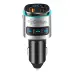 FM Трансмітер Gelius Pro RGB-QC GP-FMT040 Black Silver, Чорно-Сріблястий