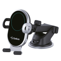 Автодержатель Gelius Pro Wally 3 Automatic WC-002 10W Black, Чёрный Автодержатель Gelius Pro Wally 3 Automatic WC-002 10W Black, Чёрный