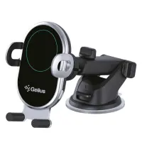 Автотримач Gelius Pro Wally 3 Automatic WC-002 10W Black, Чорний Автотримач Gelius Pro Wally 3 Automatic WC-002 10W Black, Чорний