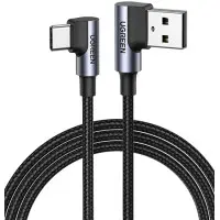 Кабель дата UGREEN US176 USB  to Type-C 1м Сірий