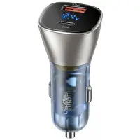 Автомобильное зарядное устройство Usams C29 1USB+1USB-C (72W) Золотой