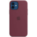 Чехол накладка HC Magsafe iPhone 12/12 Pro Красная/ Purplish Red