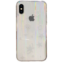 Чехол накладка Aurora Space iPhone X Звезды Чехол накладка Aurora Space iPhone X Звезды