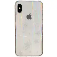 Чехол накладка Aurora Space iPhone X Звезды