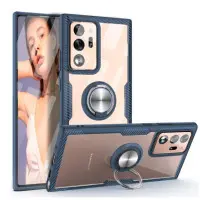 Чехол накладка Deen CrystalRing Samsung N985 (Note 20 Ultra) Темно-синяя