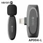 Бездротовий петличний мікрофон Veron Lightning AP004-L Black, Чорний