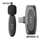 Бездротовий петличний мікрофон Veron Type-C AP004-C Black, Чорний