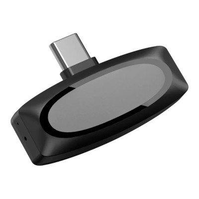 Бездротовий петличний мікрофон Veron Type-C AP004-C Black, Чорний