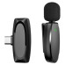 Бездротовий петличний мікрофон Veron Type-C AP004-C Black, Чорний