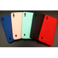 Чехол накладка Molan Smooth ZTE Blade A5 2020 Зеленая