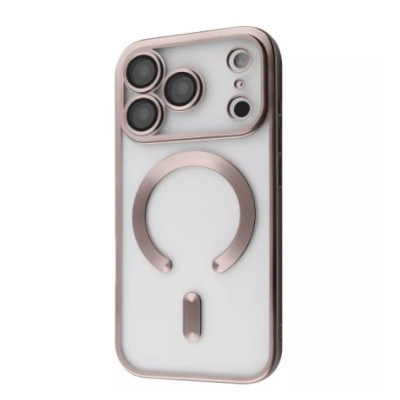 Чехол накладка Metal Matte MagSafe iPhone 17 Pro Natural Titanium