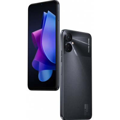 Смартфон Tecno Spark 9 Pro KH7n 4/128 NFC Quantum Black, чорний