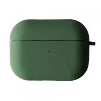 Чохол для навушників AirPods Pro Microfiber Зелений /Dark Green
