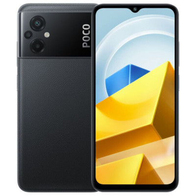 Смартфон Xiaomi Poco M5 4/128GB Black, черный