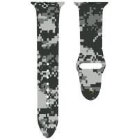 Ремінець Apple Watch 38мм Принт Силікон Зелений & Піксель Ремінець Apple Watch 38мм Принт Силікон Зелений & Піксель