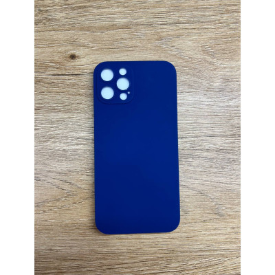 Чехол накладка Slim Full +Glass iPhone 12 Pro Синя
