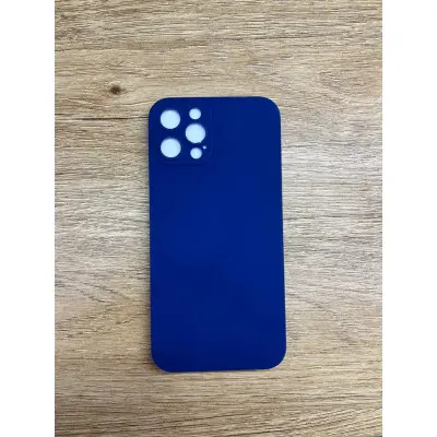 Чехол накладка Slim Full +Glass iPhone 12 Pro Синя