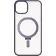 Чохол накладка Bumper Magsafe Stand iPhone 13 Pro Max Фіолетова