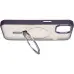 Чохол накладка Bumper Magsafe Stand iPhone 13 Pro Max Фіолетова