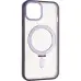 Чохол накладка Bumper Magsafe Stand iPhone 13 Pro Max Фіолетова