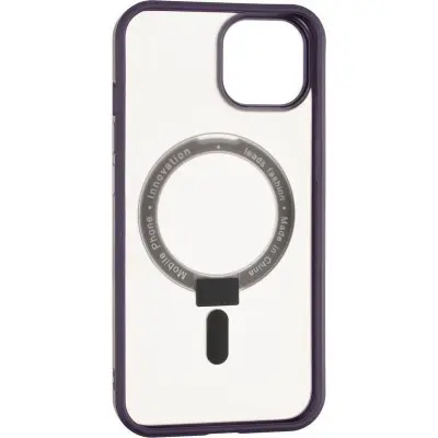 Чехол накладка Bumper Magsafe Stand iPhone 14 Pro Max Черная