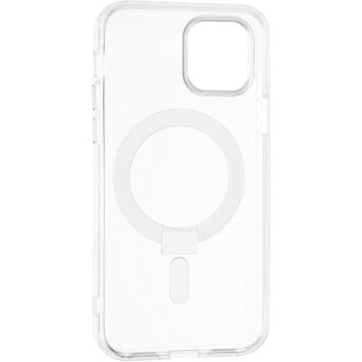 Чехол накладка Bumper Magsafe Stand iPhone 14 Pro Max Серебряная