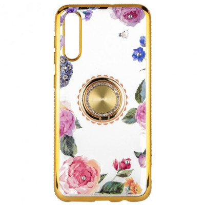 Чохол накладка Shengo Ring iPhone XS Max Золота