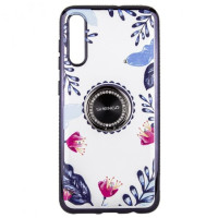 Чехол накладка Shengo Ring iPhone XS Max Черная