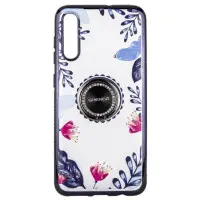 Чехол накладка Shengo Ring iPhone XS Max Черная