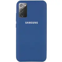 Чехол накладка HC Samsung N980 (Note 20) Синяя/Cosmos Blue