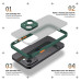 Чехол накладка Frosted Matte Oppo A57/A57s/A57e/A77/A77s Зеленая
