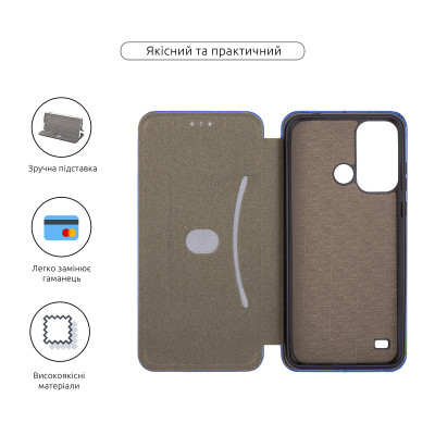 Чехол-книжка G-Case Ranger ZTE Blade A53 Синяя