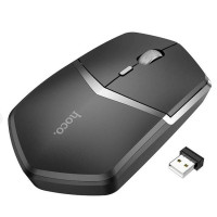 Бездротова миша BT Hoco DI33 Black, Чорний Бездротова миша BT Hoco DI33 Black, Чорний