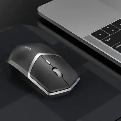 Беспроводная мышь BT Hoco DI33 Black, Чёрный