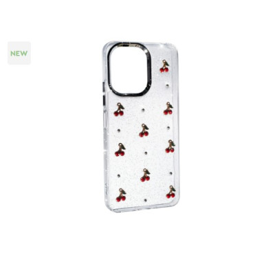 Чехол Накладка Glue Case Hit Xiaomi Redmi 13C/ Poco C65 Вишня