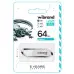 Флеш память USB 64Gb Wibrand Aligator USB 2.0 Белая