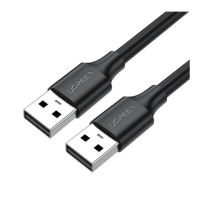 Кабель Ugreen USB2.0 Male to Male 1.5м Черный Кабель Ugreen USB2.0 Male to Male 1.5м Черный