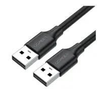 Кабель Ugreen USB2.0 Male to Male 1.5м Черный