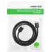 Кабель Ugreen USB2.0 Male to Male 1.5м Черный