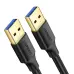 Кабель Ugreen USB 3.0 Male to Male 1мЧерный