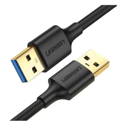 Кабель Ugreen USB 3.0 Male to Male 1мЧерный