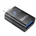 Перехідник адаптер OTG Hoco UA36 USB to Lighting Чорний